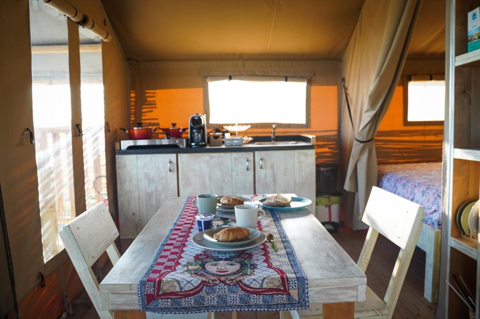 Tendu' Punta Bianca Glamping Camp Palma di Montechiaro Exterior photo